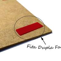 Kit Placas Quadros Decorativos 3 Pçs Mdf 20x30 Floridas - 6