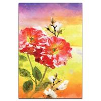 Kit Placas Quadros Decorativos 3 Pçs Mdf 20x30 Floridas - 6