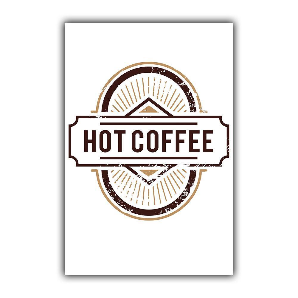 Kit Placas Quadros Decorativos 3 Pçs 20x30 Hora Do Café - 3