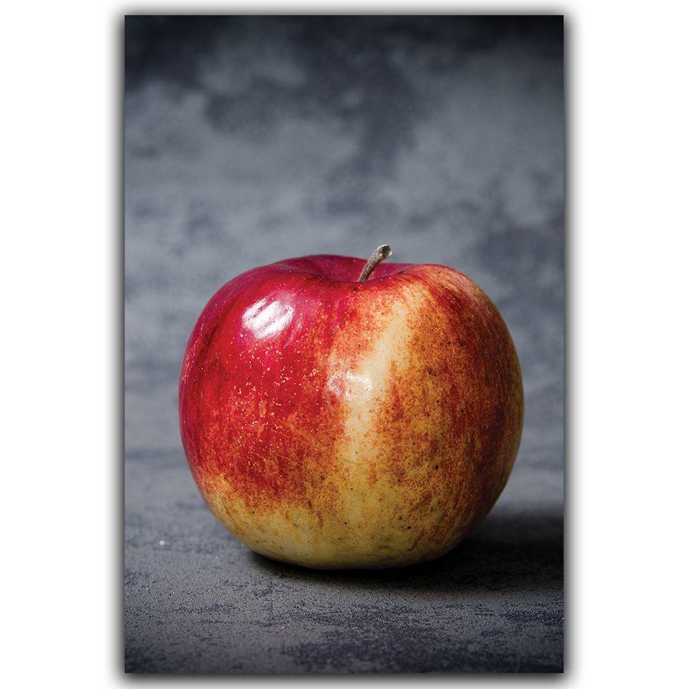 Kit Placas Quadros Decorativos 5 Peças Mdf 20x30 Maçãs - 3