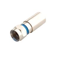 Conector F De Compressao Proeletronic Para Cabo Rg6 Cnf60012 - 1