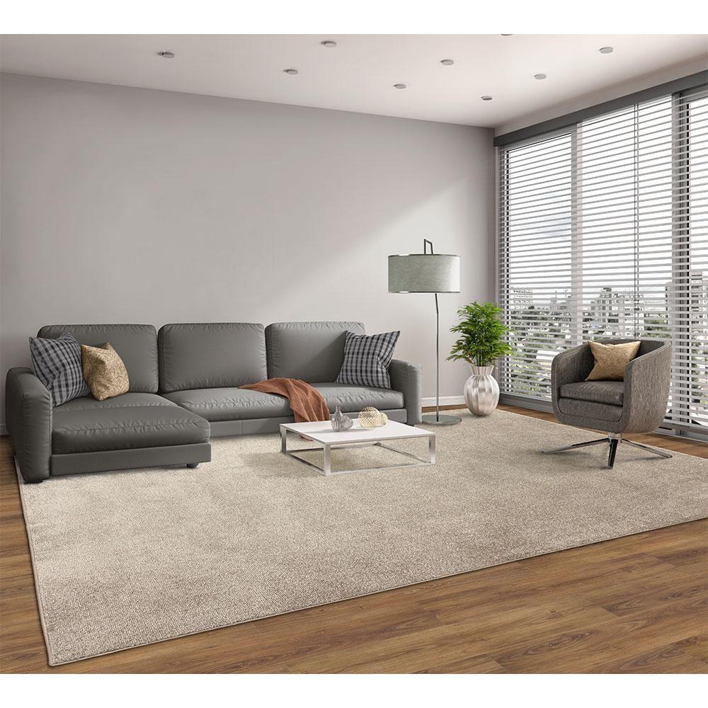 Tapete Para Sala Relex N Areia 3,00x4,00 São Carlos - 5