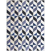 Tapete Para Sala Lyre Azul 3,00x4,00 São Carlos - 1