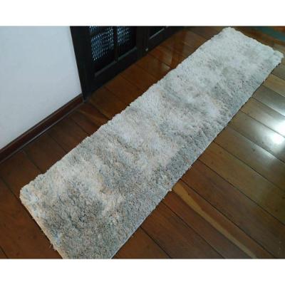 Passadeira Tapete Shaggy Macio 0,66X2,50 M Antiderente Gelo