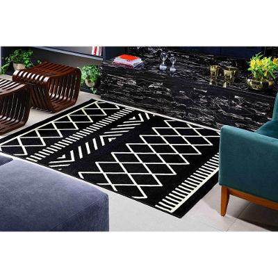 Tapete Sala Preto Europa 1,50 X 2,00 04 Antiderente