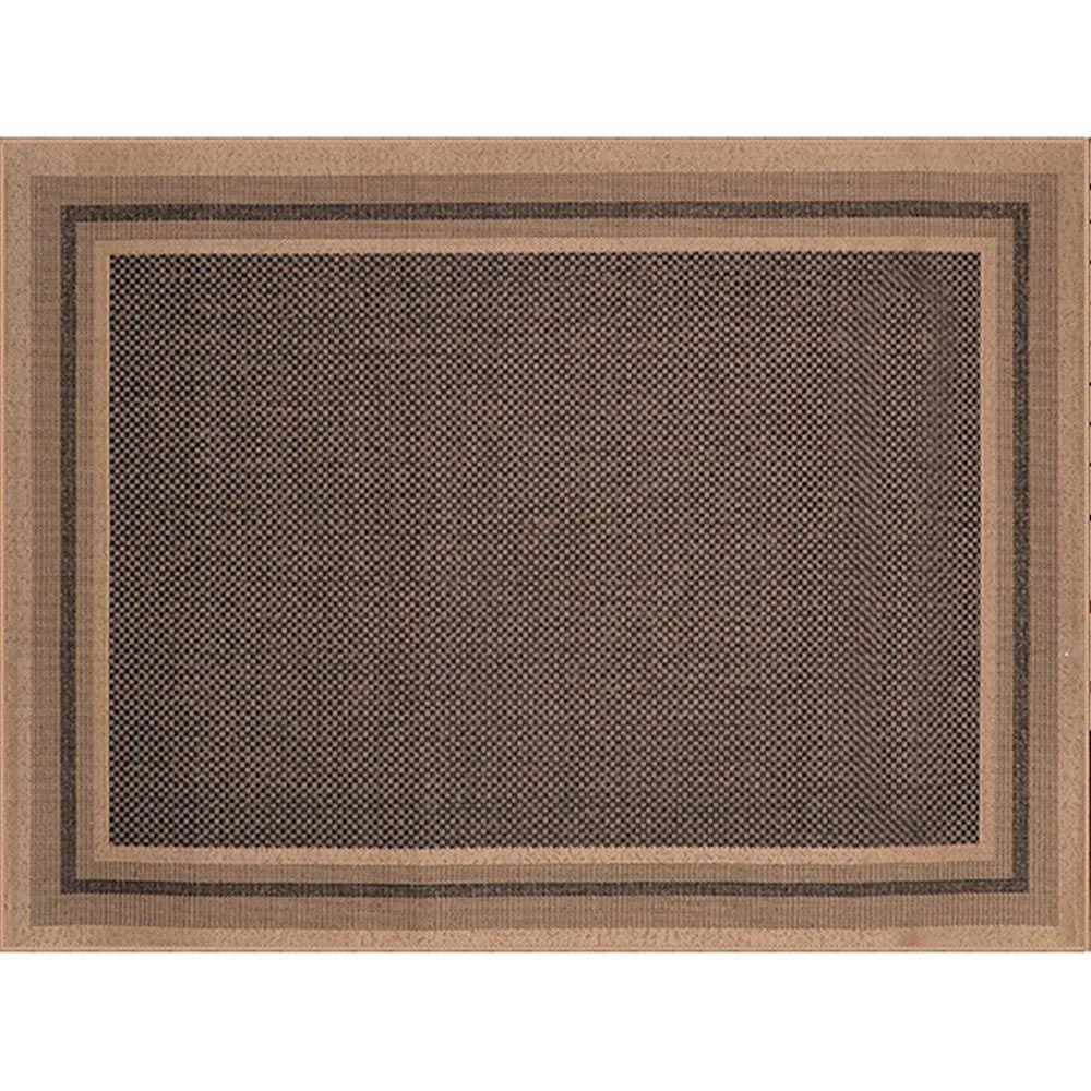 Tapete Sala Econature Moldura 2,00x2,50 Bege Chumbo 77 - 4