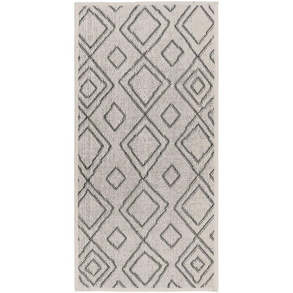 Tapete Para Quarto Cotton Losango 0,50x1,00 São Carlos - 1