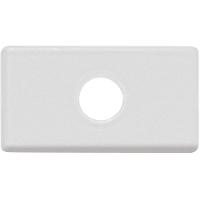 Módulo Tampo Com 1 Furo 9,5 Mm Tramontina Branco Tramontina - 1