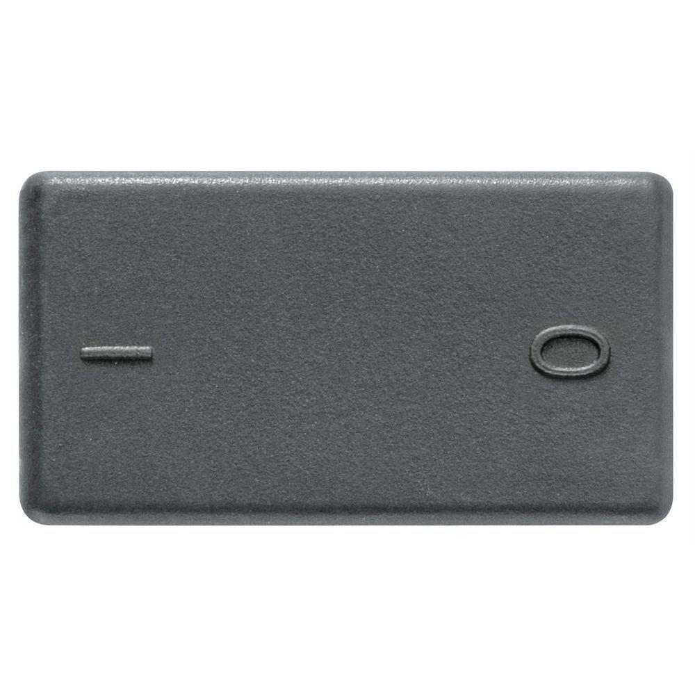 Módulo Interruptor Bipolar Simples Tramontina Izyflat 10 A 250 V Grafite Tramontina - 1