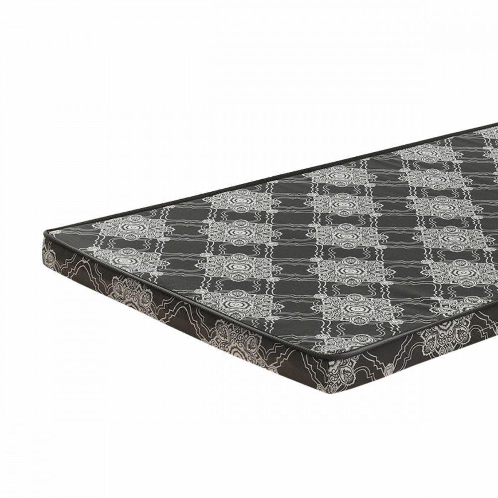 Colchão Colchonete Solteiro Espuma D20 Iris 88x188x4cm Preto Prorelax - 3