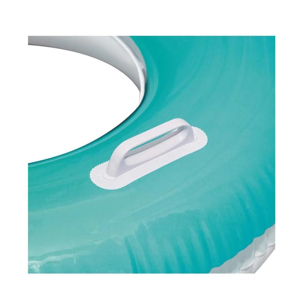 Boia Inflável Arco íris Azul/rosa Rosa - 5