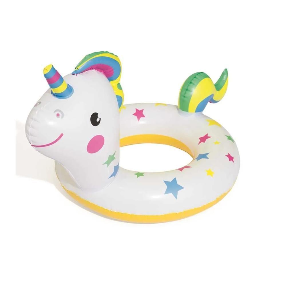Boia Circular Animais Unicórnio Branco - 1