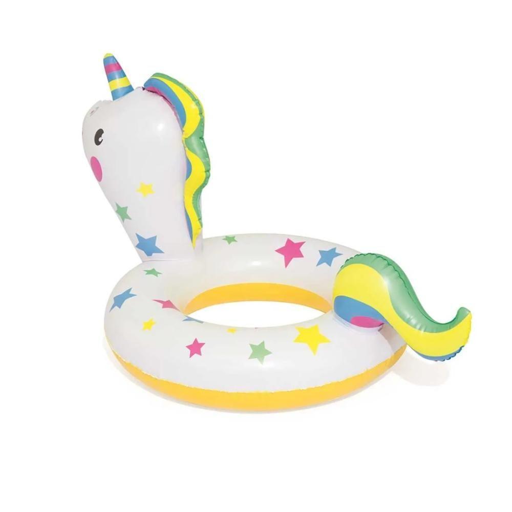 Boia Circular Animais Unicórnio Branco - 4