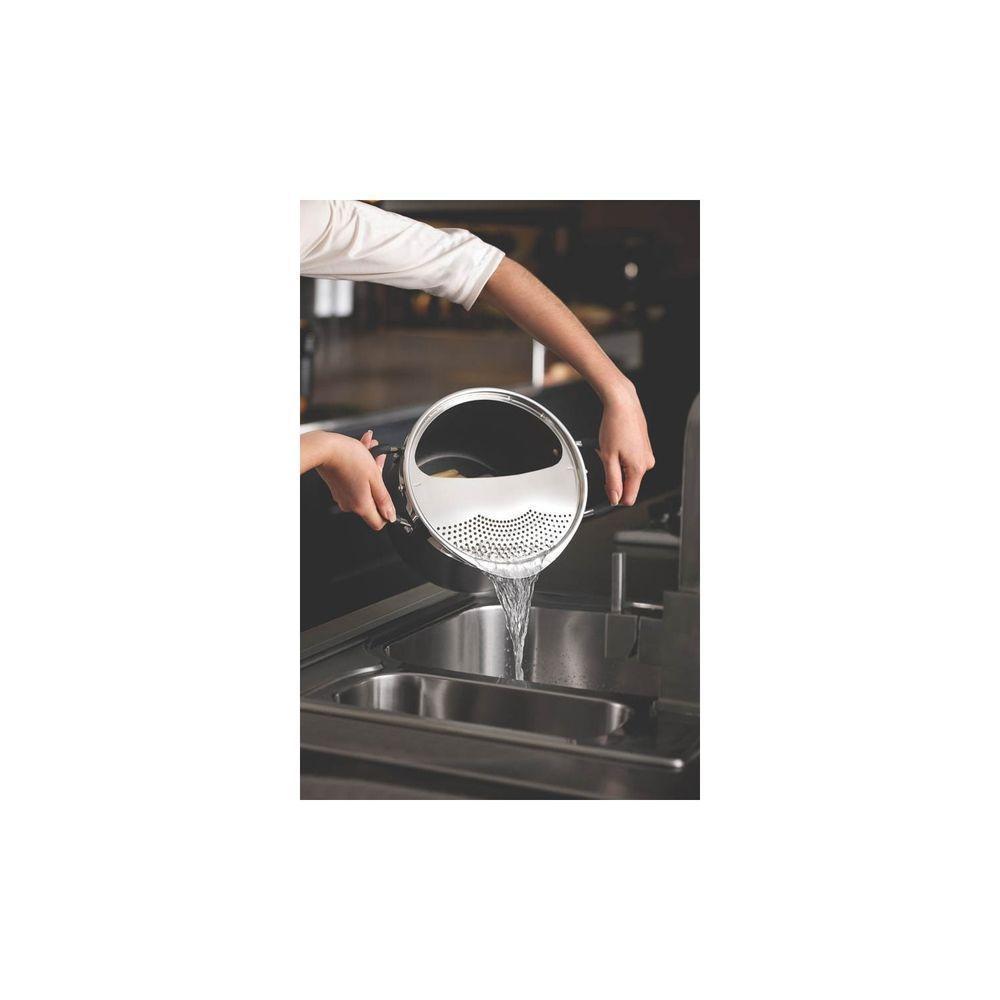 Espagueteira Tramontina Mônaco Induction Alumínio Antiaderente Starflon Preto 22 Cm 5,4 L Tramontina - 2