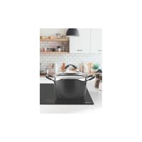 Espagueteira Tramontina Mônaco Induction Alumínio Antiaderente Starflon Preto 22 Cm 5,4 L Tramontina - 3