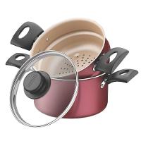 Cuscuzeira De Alumínio Com Revestimento Interno De Antiaderente ø16cm Tramontina - 1