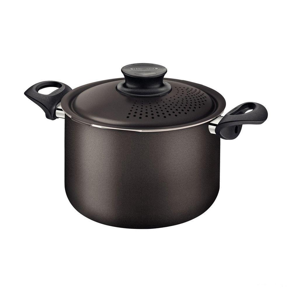 Espagueteira Paris Antiaderente Starflon Max Com Tampa De Alumínio Chumbo 24 Cm 7,3 L - 1