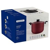 Espagueteira Paris Antiaderente Starflon Max Com Tampa De Alumínio Chumbo 24 Cm 7,3 L - 3