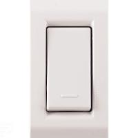 Conjunto Para Móvel 1 Interruptor Simples 10 A Tramontina Liz Branco Tramontina - 1