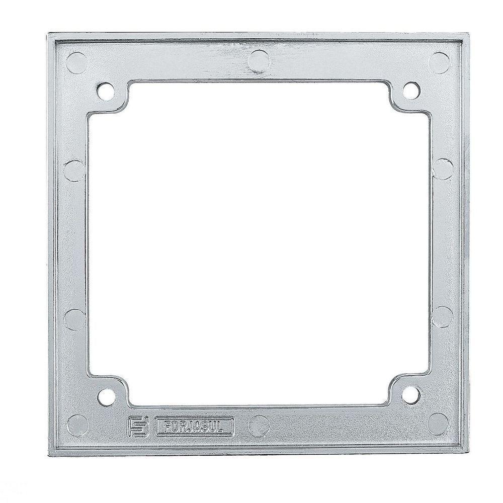 Anel De Regulagem Para Caixa De Piso 4x4 Cromado Tramontina - 1