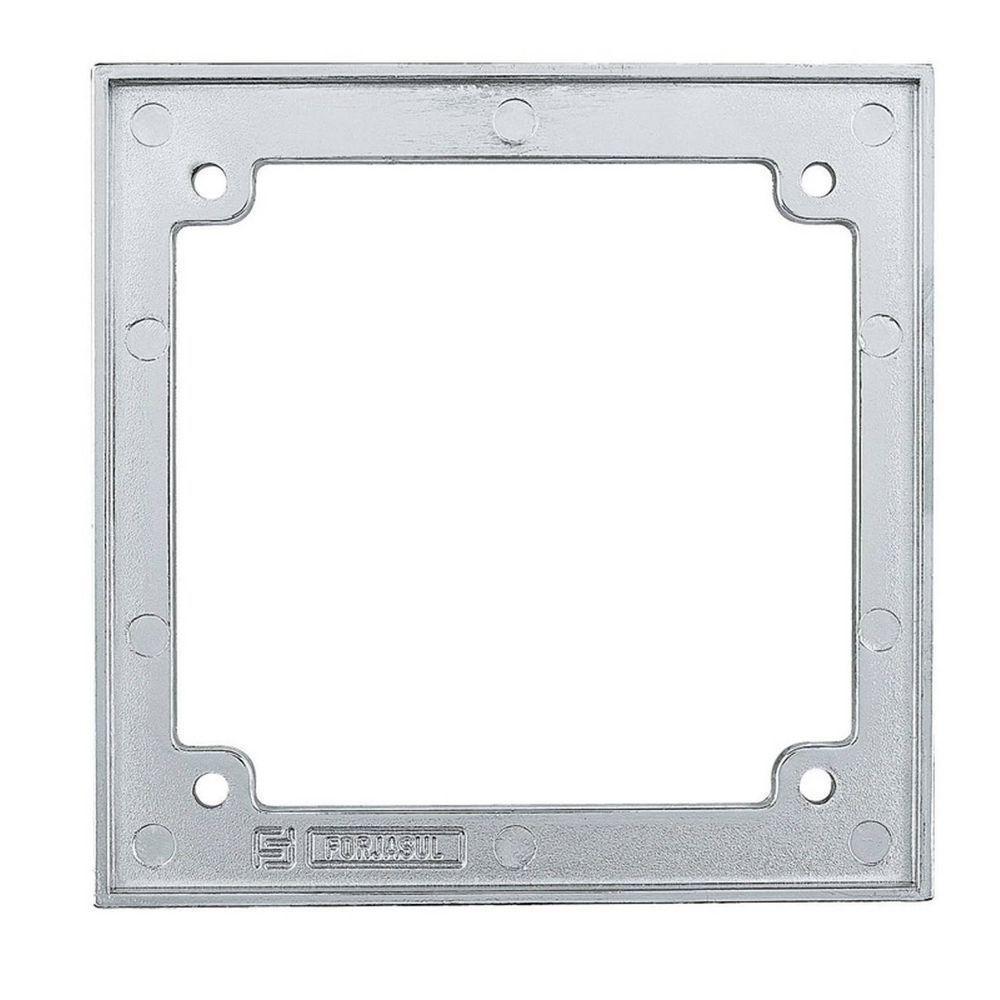 Anel De Regulagem Para Caixa De Piso 4x4 Cromado Tramontina - 2