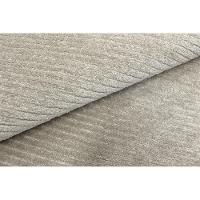 Tapete Para Sala Chevron Prata 1,40m Redondo São Carlos - 2