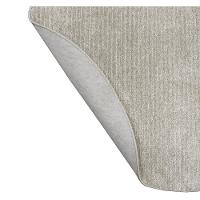 Tapete Para Sala Chevron Prata 1,40m Redondo São Carlos