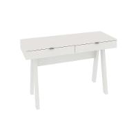 Mesa de Computador ME4128 c/ 2 Gavetas Branco - Tecno Mobili - 1