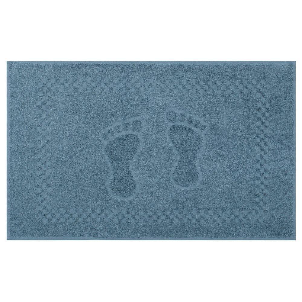 Toalha De Piso Pezinho 100% Algodão 45x68cm Appel Azul Veleiro - 1