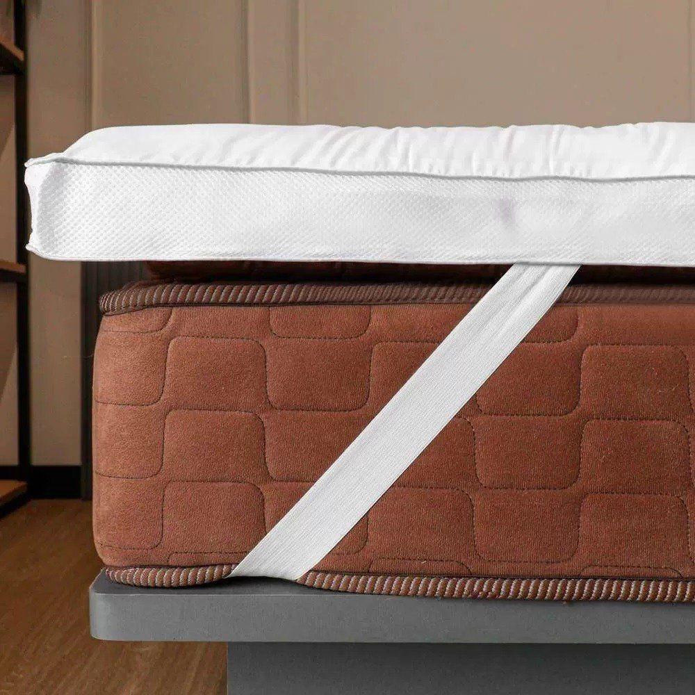 Pillow Top Queen Toque De Plumas Nobless 1000g/m² Appel Branco - 4