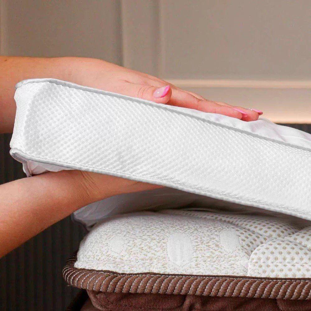 Pillow Top Toque De Plumas Nobless 1000g/m² Appel Queen - 4