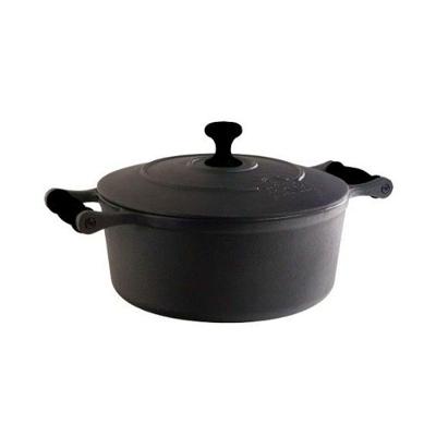 Caçarola Ferro Alça Silicone Preto Libaneza 6,4L 28cm