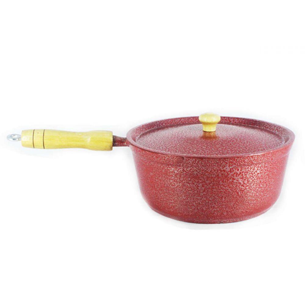 Caçarola Alumínio Vermelha 18cm - 2