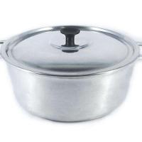 Caçarola Panela Polida Alça Alumínio Fundido com Tampa 36cm. - 3