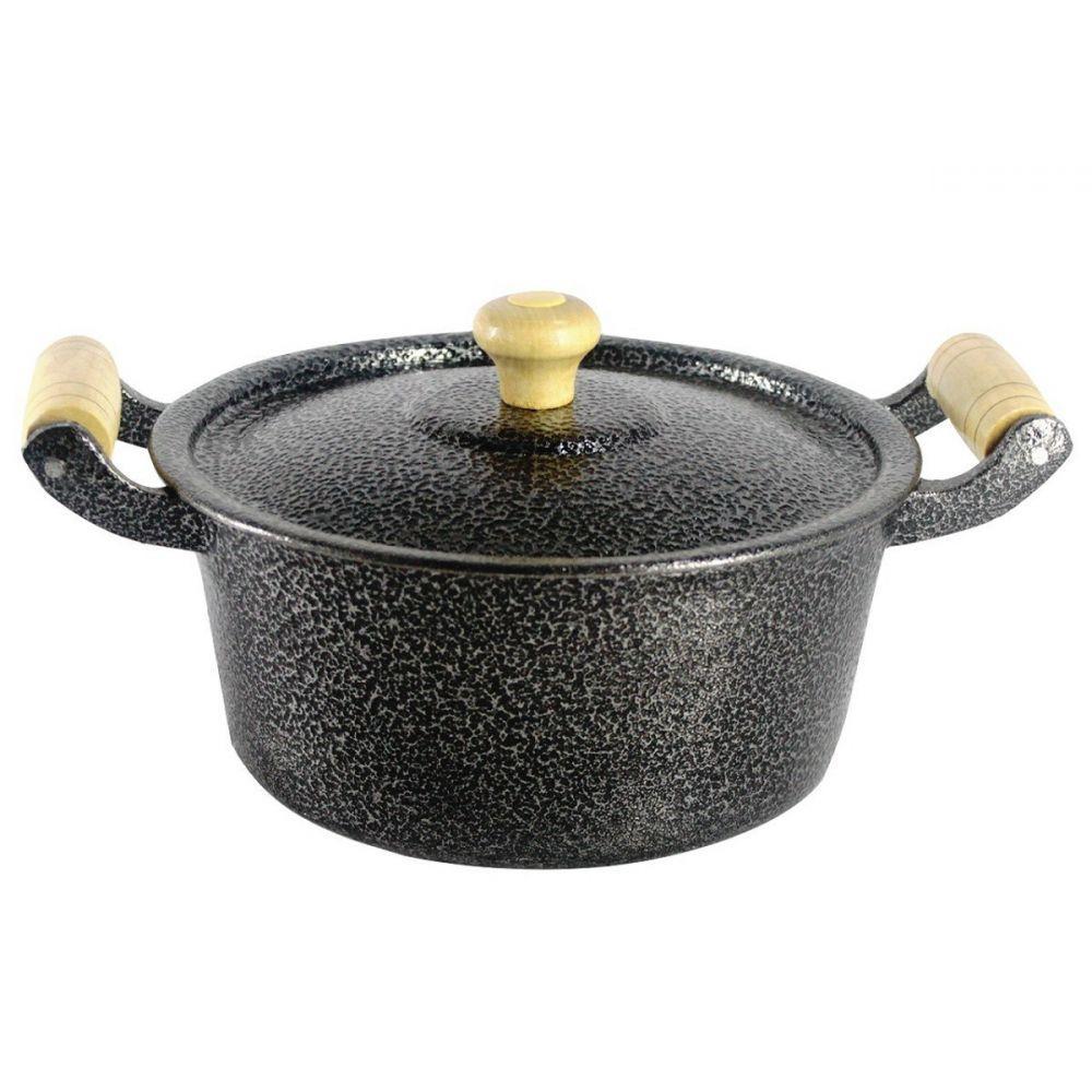 Caçarola Reta Alumínio 45cm Preto - 1