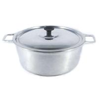 Caçarola Panela Polida Alça Alumínio Fundido com Tampa 22cm - 1
