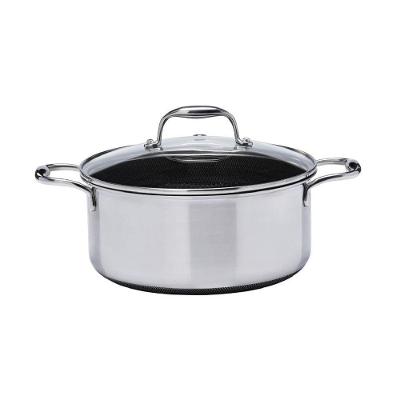 Caçarola Cookingpro Hive 24 Cm 4,7 L Em Aço Inox