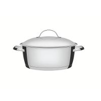 Caçarola Rasa Allegra 22 Cm 3,3 L Em Aço Inox - 1