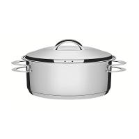 Caçarola Solar Rasa 28 Cm 7,1 L Em Aço Inox - 1