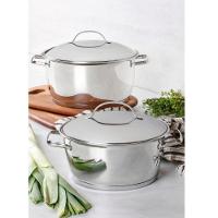 Caçarola Funda Allegra 22 Cm 4,2 L Em Aço Inox Com Fundo Triplo Tramontina 62654/220 - 5