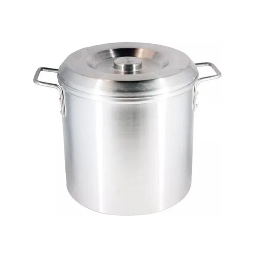 Caldeirão de Alumínio Polido Com Aba Hotel Restaurante 16l - 1