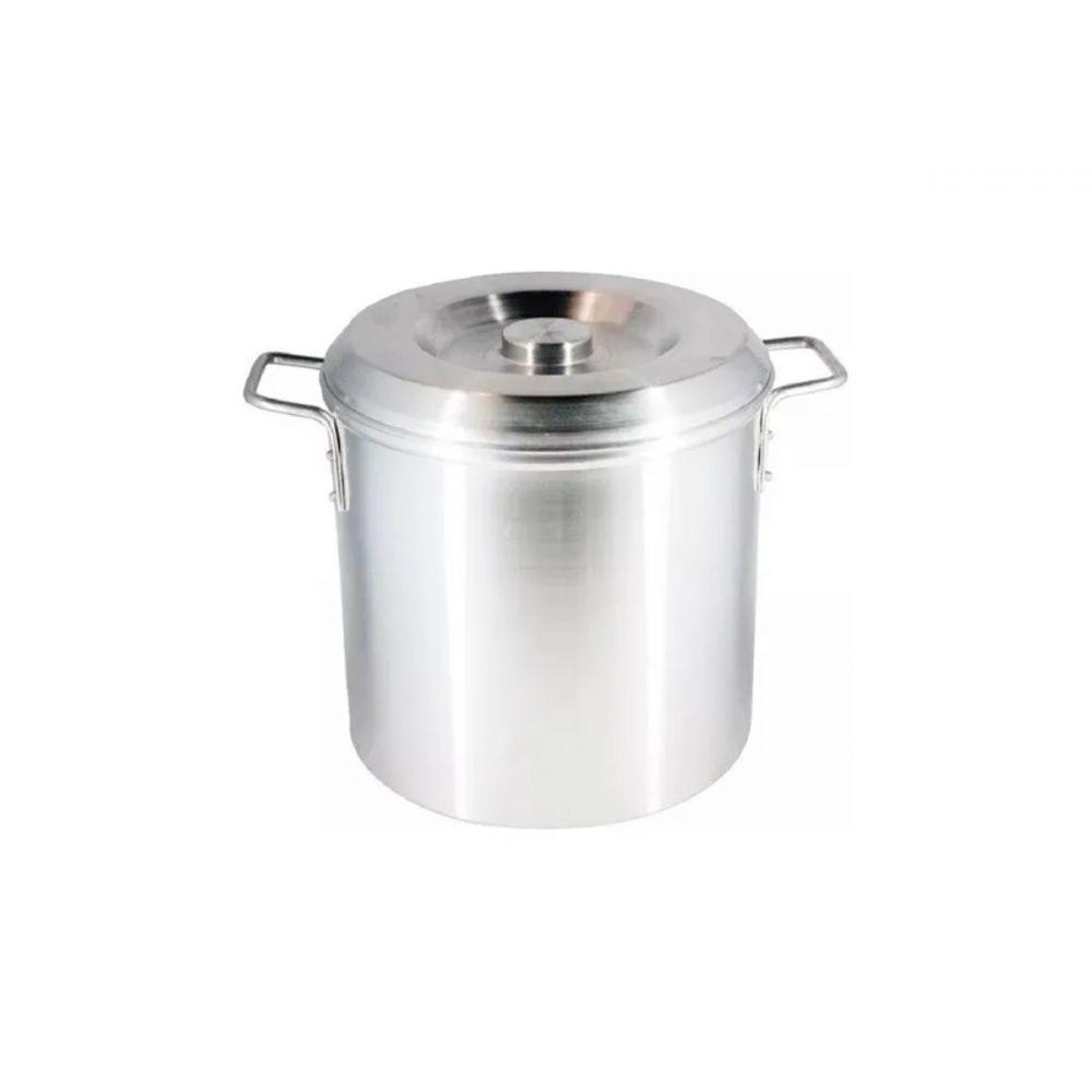 Caldeirão de Alumínio Polido Com Aba Hotel Restaurante 16l - 2