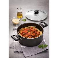 Caçarola Loreto Alumínio Revestimento Antiaderente Starflon 24 Cm 4,9 L Grafite - 3