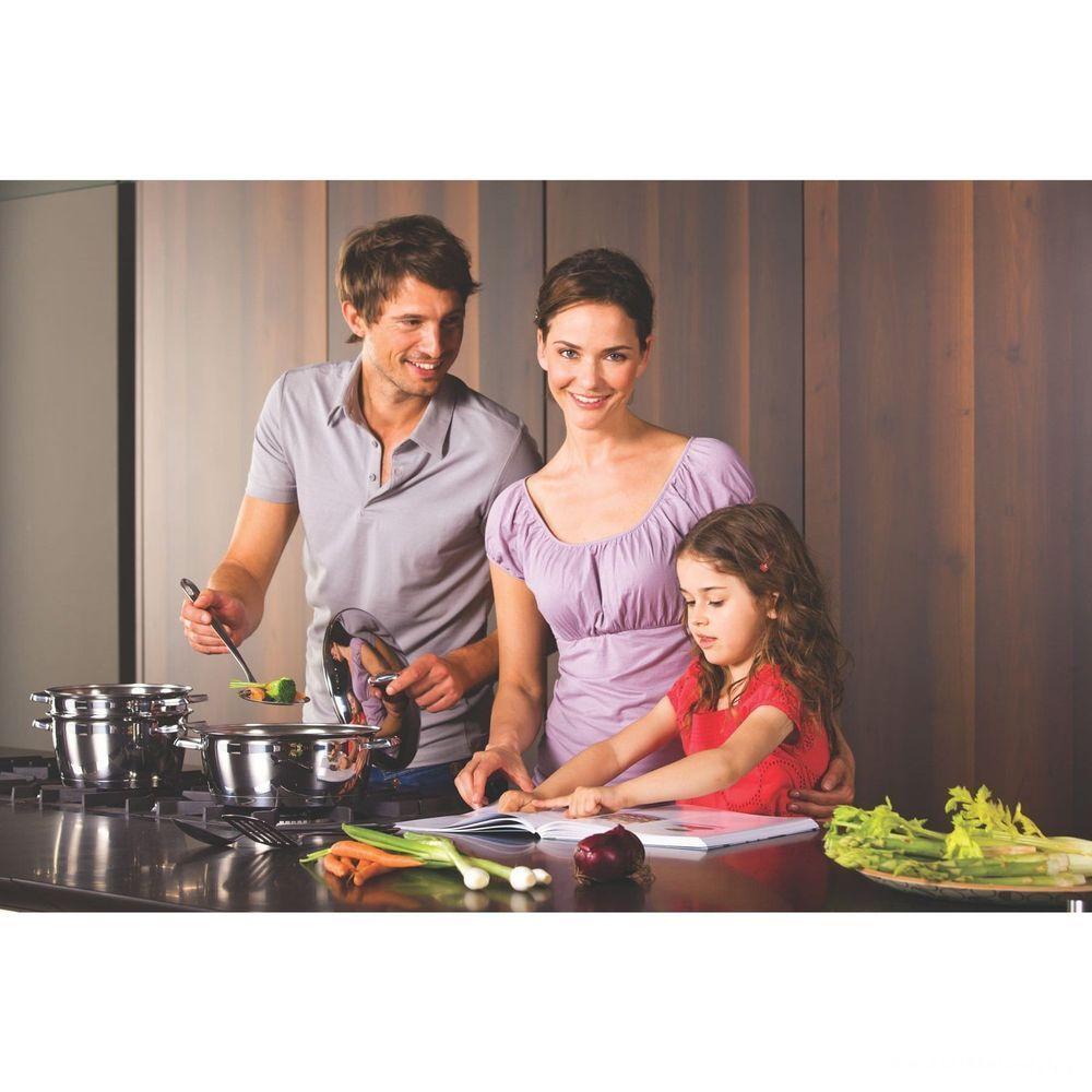 Caçarola Funda Tramontina Allegra Em Aço Inox Com Fundo Triplo 20 Cm 3,1 L Tramontina - 3