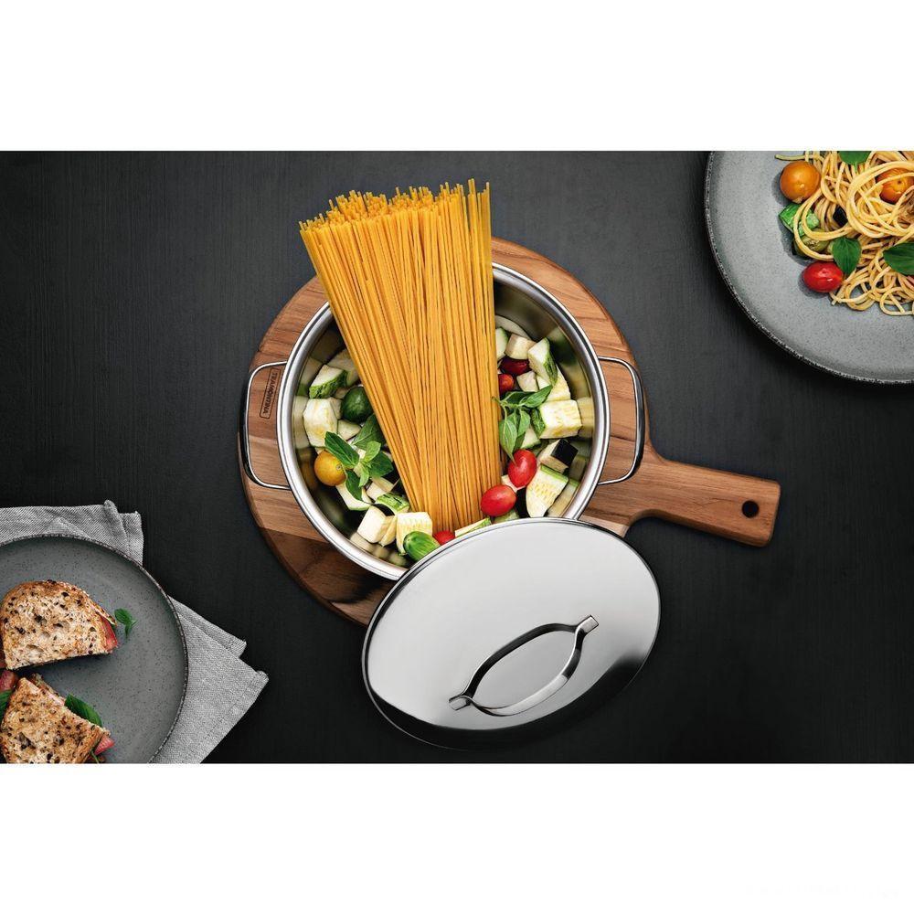 Caçarola Funda Tramontina Allegra Em Aço Inox Com Fundo Triplo 20 Cm 3,1 L Tramontina - 8