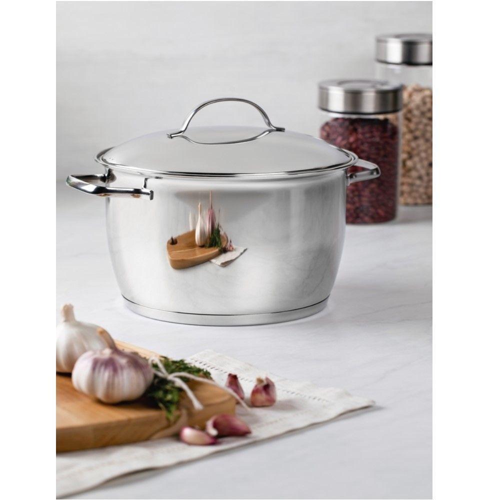 Caldeirão Allegra Aço Inox Fundo Triplo 20Cm 4,4L Tramontina - 3