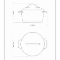 Caçarola Funda Tramontina Allegra Em Aço Inox Com Fundo Triplo 24 Cm 5,7 L Tramontina - 8