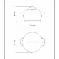 Caçarola Funda Tramontina Allegra Em Aço Inox Com Fundo Triplo 20 Cm 3,1 L Tramontina - 9