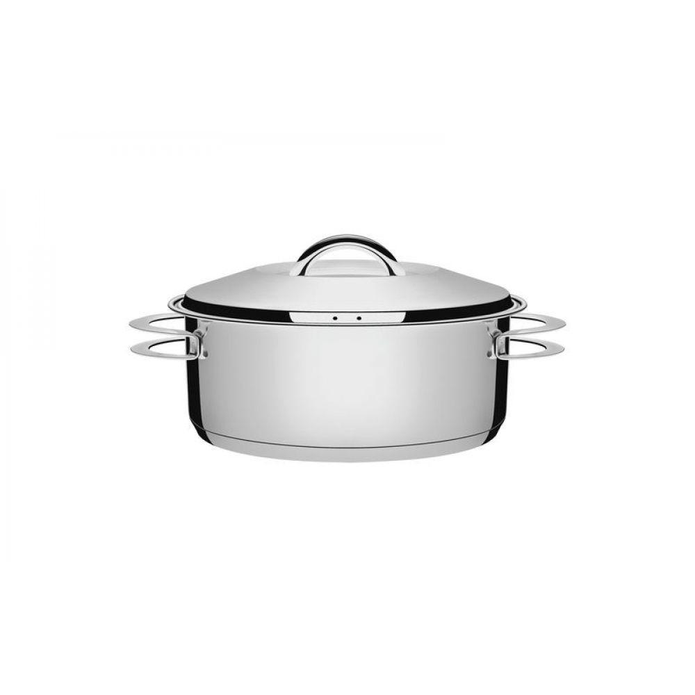 Caçarola Solar Rasa Em Aço Inox 20 Cm 2,9 L Tramontina  - 3