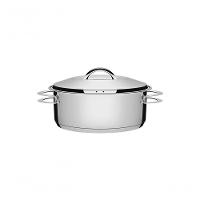 Caçarola Solar Rasa Em Aço Inox 20 Cm 2,9 L Tramontina  - 1